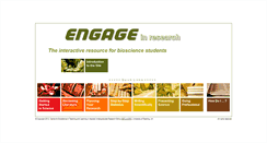 Desktop Screenshot of engageinresearch.ac.uk